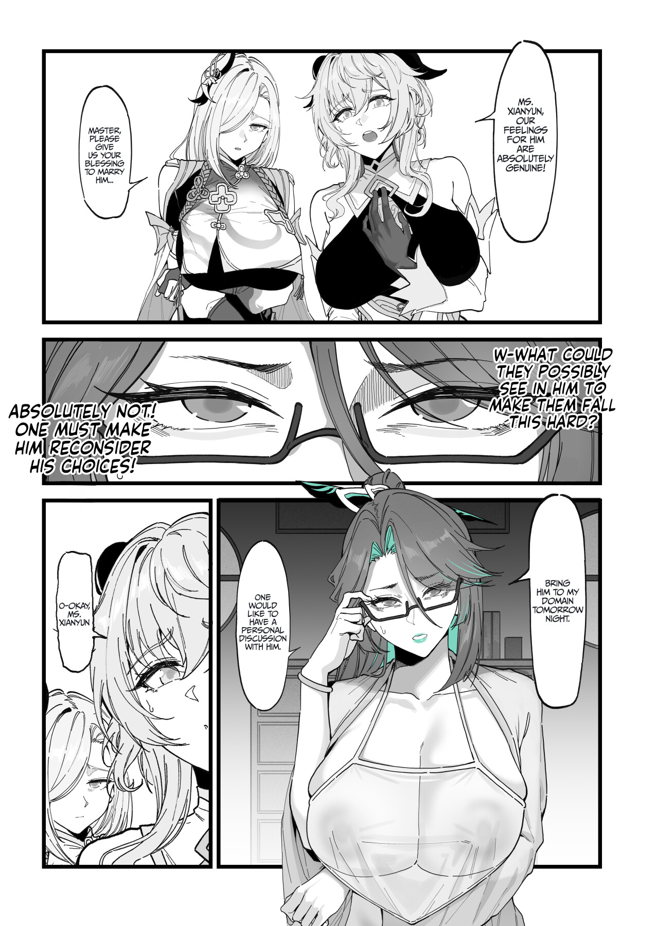 Hentai Manga Comic-Xianyun: A test for Aether-Read-3